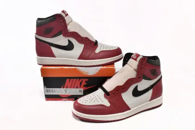 MaikeSneakers High Retro Lost and Chicago Jordan 1 Found DZ5485-612 OG 0507
